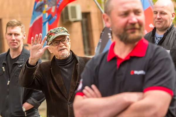 Eduard Limonov, escritor nacionalista russo — Fotografia de Stock