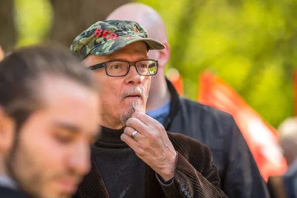 Eduard Limonov, escritor nacionalista russo — Fotografia de Stock