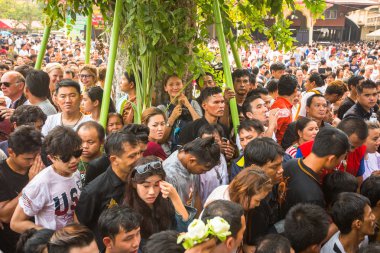 Wat Phra Bang manastır ana gün töreni