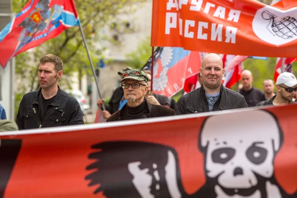 Eduard Limonov, rysk nationalistisk författare — Stockfoto