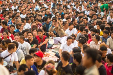 Bilinmeyen katılımcılar Master gün töreni