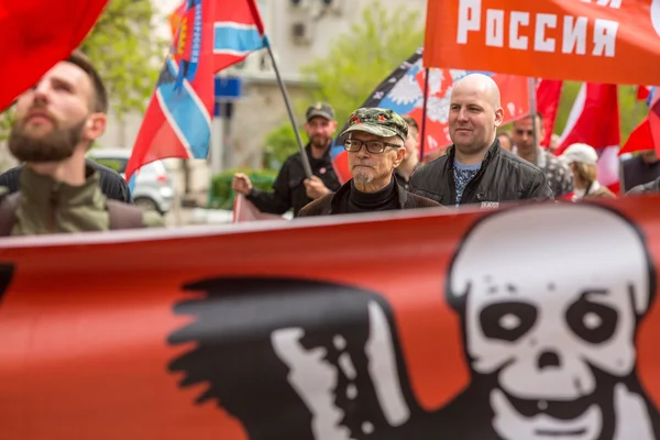 Eduard Limonov, escritor nacionalista russo — Fotografia de Stock