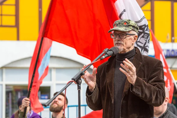 Eduard limonov, russischer nationalistischer Schriftsteller — Stockfoto