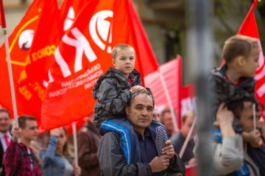 Komünist Parti destekçileri 