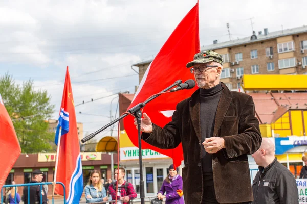 Eduard Limonov, rysk nationalistisk författare — Stockfoto