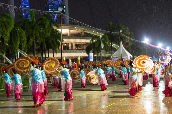 Unidentified participants Chingay Parade — Stock Photo, Image