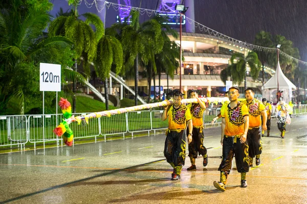 Unidentified participants Chingay Parade — Stock Photo, Image