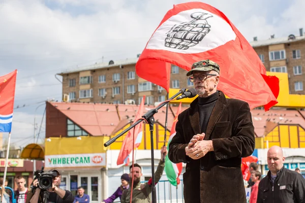 Эдуард Лимонов, русский националист — стоковое фото