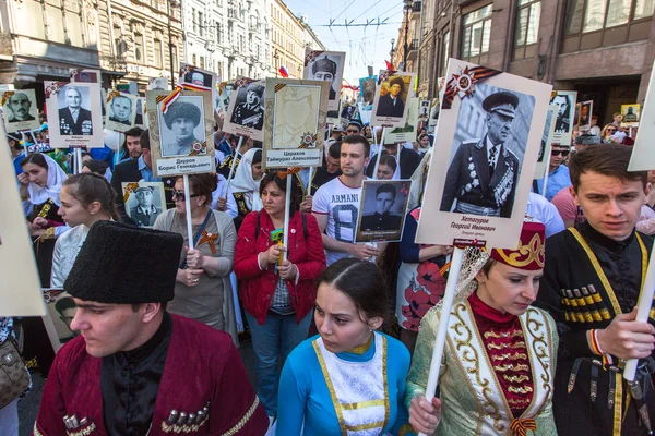 Marzo del Regimiento Inmortal —  Fotos de Stock