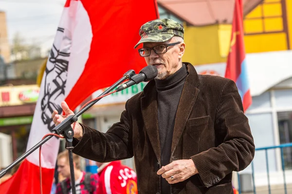 Eduard limonov, russischer Nationalist — Stockfoto