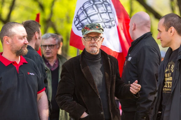 Eduard Limonov, russian nationalist — Stock Photo, Image