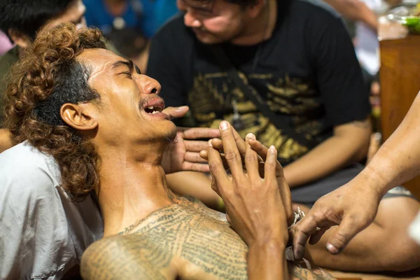 Tatuagem tradicional Yantra — Fotografia de Stock