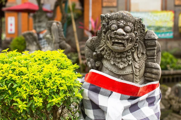 Demon staty på Bali — Stockfoto