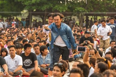 Bilinmeyen katılımcılar Master gün töreni