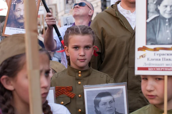 ロシアの不滅連隊 — ストック写真