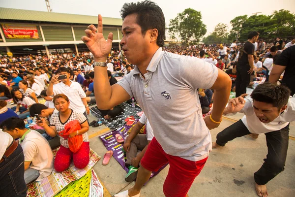 Master Day ceremonie op kunnen Khong Khuen — Stockfoto