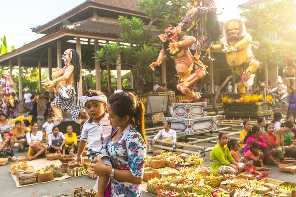 Nyepi - balinesischer Tag der Stille — Stockfoto