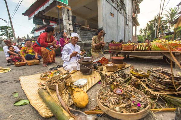 Nyepi - Giornata Balinese del Silenzio — Foto Stock