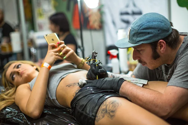 11: e internationella Tattoo Convention — Stockfoto