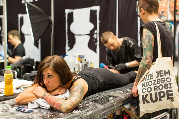 11-th internationale Tattoo Conventie — Stockfoto