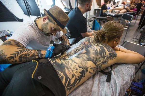 11e Convention internationale sur le tatouage — Photo