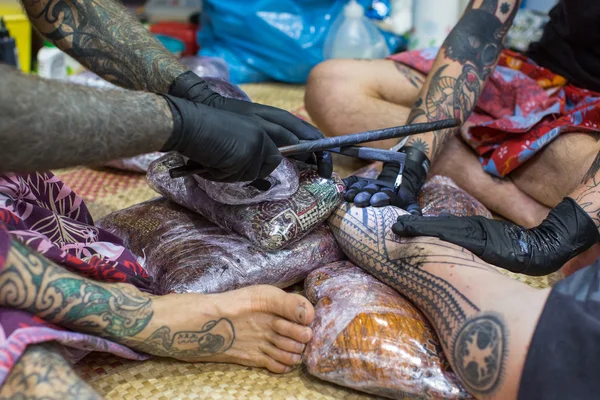 11-th International Tattoo Convention — Stock Photo, Image