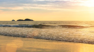 Tayland Körfezi'nde Günbatımı