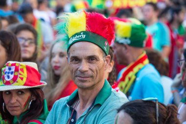  Maç sırasında Portekizce hayranları