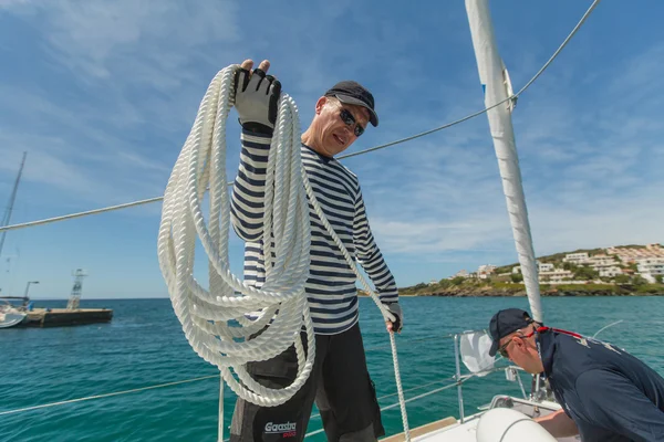 Segling regatta 11 Ellada bland grekiska ö — Stockfoto