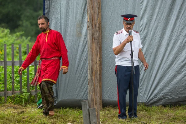 Festiwal kultury ludowej rosyjskiej herbaty — Zdjęcie stockowe