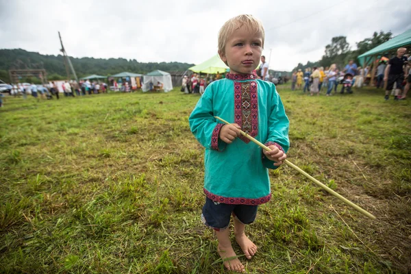 Festival der Volkskultur russischer Tee — Stockfoto