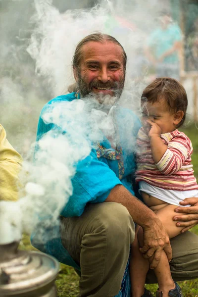 Festival della cultura popolare Tè russo — Foto Stock