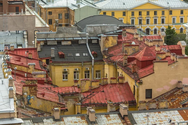 Pohled z kolonády katedrály svatého Izáka — Stock fotografie