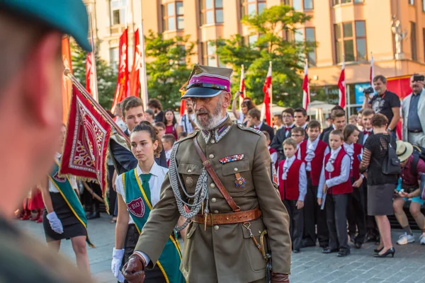 Ślub z pierwszymi klasami — Zdjęcie stockowe