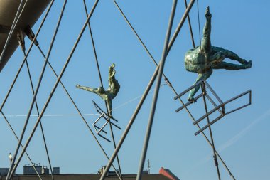  Sanat tesisat demir heykel