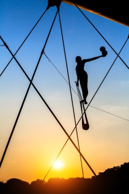 Demir heykel sanat yükleme