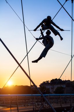 Demir heykel sanat yükleme