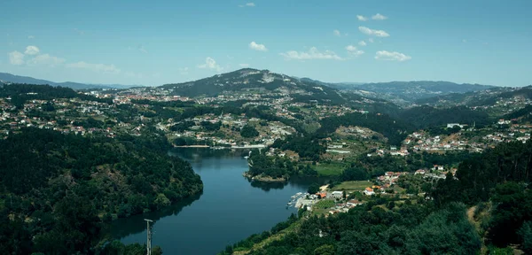 Vista Panorámica Del Río Duero Distrito Aveiro Portugal —  Fotos de Stock
