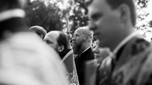 Lake Dymsky Russia July 2014 Celebrations Commemorating Rev Anthony Dymsky — Stock Photo, Image