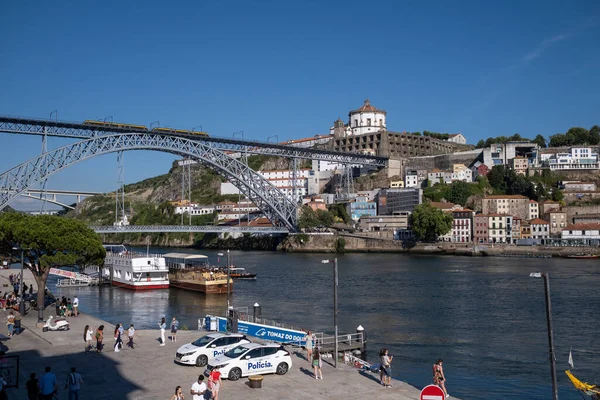 Porto Portugal Jun 2021 Vísperas Del Festival Sao Joao Fiesta — Foto de Stock