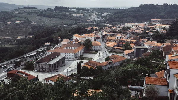 ポルトガルのラメゴ市のトップビュー — ストック写真