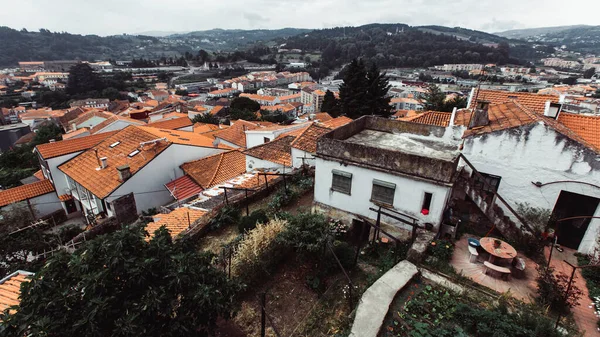 Widok Dachy Miasta Lamego Północna Portugalia — Zdjęcie stockowe