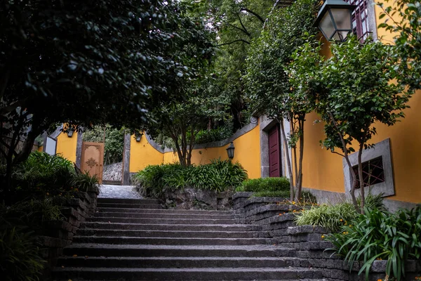 View Main Entrance Public Park Sao Roque Porto Portugal — Stock Photo, Image