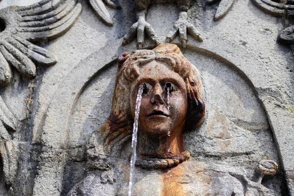 Pohled Starobylou Kašnu Bom Jesus Braga Portugalsko — Stock fotografie