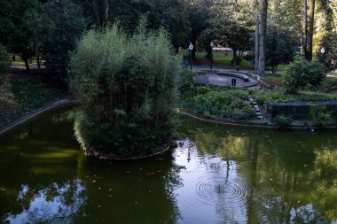 Portekiz, Porto 'daki eski meydandaki gölet manzarası.