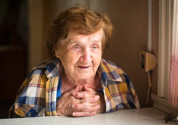 Elderly woman — Stock Photo, Image