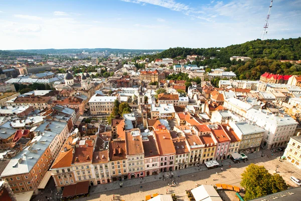 Lviv City Hall Stock Picture