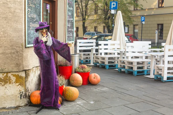 Хэллоуин в Кракове . — стоковое фото
