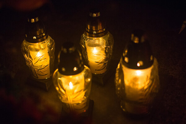 День всех святых на кладбище Раковицких
.