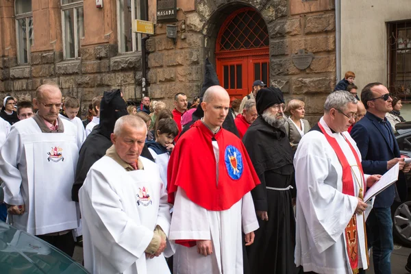 Via Crucis il Venerdì Santo — Foto Stock